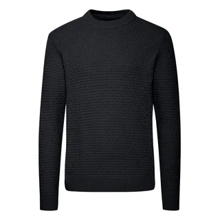 Troyer CASUAL FRIDAY "Troyer CFKarl", Herren, Gr. XXL, blau (schwarz navy), Obermaterial: 100% Baumwolle CO., Pullover Troyer