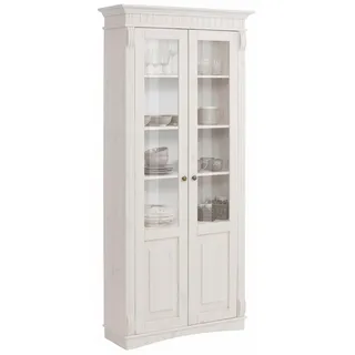 OTTO home Glasvitrine Teresa 90 x 32 x 193 cm Weiß