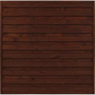 Sichtschutzzaun Classic 180 cm x 180 cm Braun