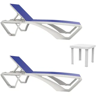 Resol Marina Club+andorra Sonnenliege 0 x 0 x 0 cm Blau