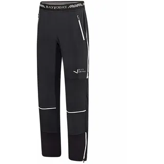 Black Crevice Herren Skitourenhose I Hochwertige Wanderhose Herren aus 88% PES & 12% Spandex I Wind- & Wasserabweisende Outdoorhose Herren I Winterhose für Herren mit Bewegungsfreiheit