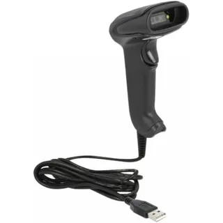 DeLock 90557 (1D-Barcodes, 2D-Barcodes), Barcode-Scanner, Schwarz
