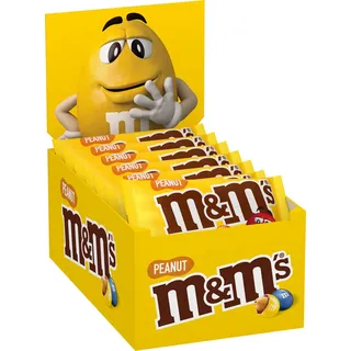 M&M's PEANUT Schokobonbons 24x 45,0 g