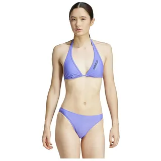 Adidas Padded Sportswear Neckholder Bikini - Cobalt Blue / Dark Blue - XS