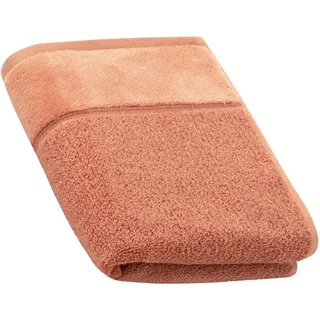 Vossen Gästetuch , Orange , Textil , Uni , 40x60 cm , Made in Austria, Oeko-Tex® Standard 100 , saugfähig, Aufhängeschlaufe, angenehm weich, hochwertige Qualität, Bordüre, schadstoffgeprüft , Heimtextilien, Badtextilien, Gästehandtücher