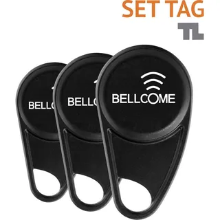 BELLCOME Bellcome, Video-Türsprechanlage Transponder Schwarz