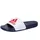 Shower Adilette Cloud White/Better Scarlet/Victory Blue 37
