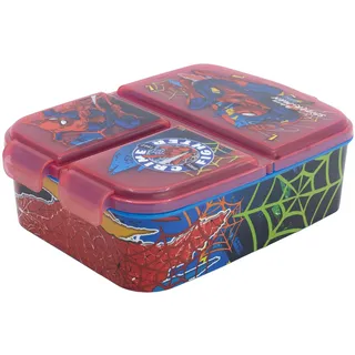 Marvel Spider-man Stor Kinder-Lunchbox mit 3 Fächern Spiderman