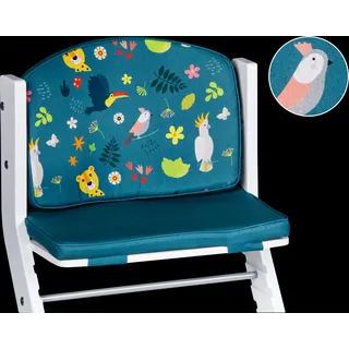 tiSsi® Sitzverkleinerer petrol Jungle für Treppenhochstuhl tiSsi® - Blau