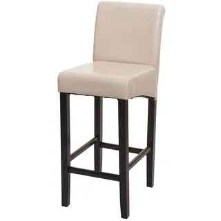 Mendler Barhocker HWC-C33  ~  Holz FSC®-zertifiziert  ~  creme