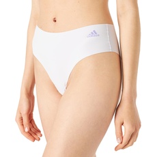 Adidas Unterhosen Damen - Brazilian Slip (Gr. XS - XXL) - bequeme Unterwäsche, Anthrazit-mel., S