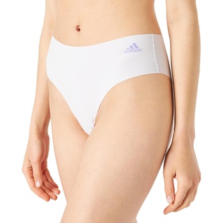 Adidas Unterhosen Damen - Brazilian Slip (Gr. XS - XXL) - bequeme Unterwäsche, Anthrazit-mel., S