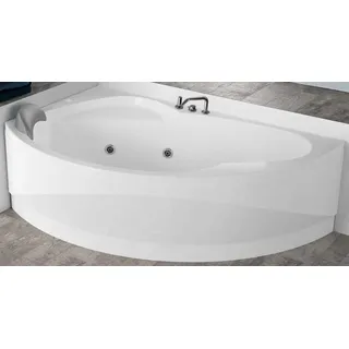 Novellini Vogue Hydro Desinfektion 150x85 Badewanne Hydro Rund Li Wasserhahn