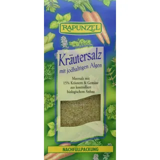Rapunzel Kräutersalz jodiert mit 15% Kräutern und Gemüse, 500 g