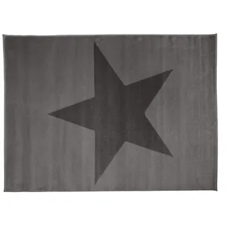 Aratextil Stele Kinder Teppich, Acryl, grau, 120 x 160 cm