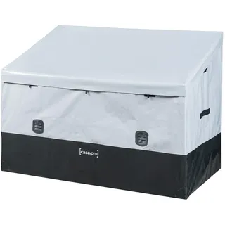 casa.pro Aufbewahrungsbox Alanno 147 x 86 x 109 cm 1-tlg. Grau/Schwarz