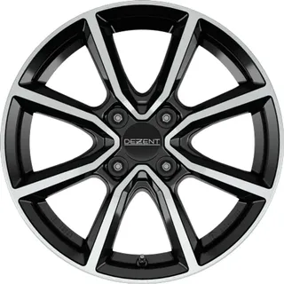 Dezent TN dark black polished 5.5Jx14 4x100 ET35