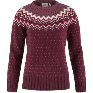 Fjällräven Övik Knit Sweatshirt Dark Garnet L