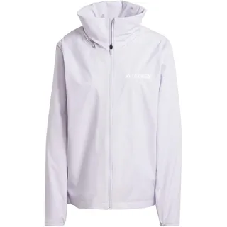 adidas Damen Terrex Multi Essentials 2 Layer Rain Jacket, silver dawn, S
