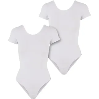 URBAN CLASSICS Organic Stretch Jersey Kurzärmeliger Body 2 Einheiten White S