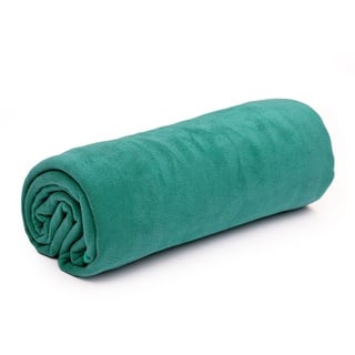 bodhi Yogatuch Flow Towel S, petrol (NO Sweat Yoga Towel) 1 St tuerkis