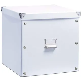 Zeller Aufbewahrungsbox 33,5 x 33 x 32 cm 1-tlg. weiß