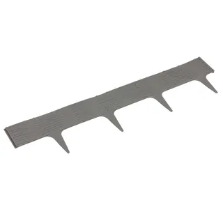 Prosperplast Health Border "Ibwi" für Plastikgarten 390 x 18,65 cm in Grau