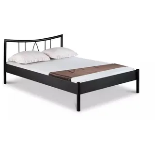 Metallbett Hanna – 100 x 220 cm / schwarz