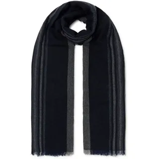 Cinque Strickschal »CHICO« aus weichem Material mit Längssteifen, made in Italy, blau