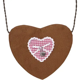 W WIDMANN MILANO Party Fashion 01049 - Handtasche Herzerl, Bierfest, Volksfest, Karneval, Mottoparty
