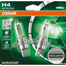Osram, Autolampe, GLL H4 Durostar 2er