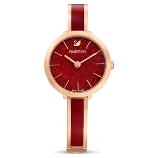 Swarovski Damenuhr Crystalline bangle delight S Rot/Rosegoldfarben 5647455 - Rot