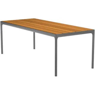 HOUE FOUR Gartentisch Aluminiumgestell