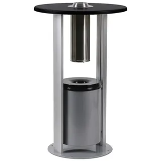 Showdown® Displays Smoking Table Standaschenbecher silber, 1 St.