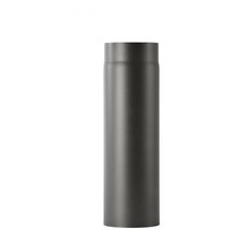 Bild Ofenrohr aus 2 mm Stahl (Rauchrohr) 130 mm Durchmesser, für Kaminöfen und Feuerstellen, Senotherm, schwarz