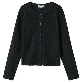 Name It Saluna Strickjacke - Dark Grey Melange - 13-14 Jahre