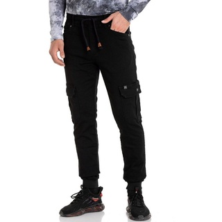 Cipo & Baxx Jogg Pants »JEANS Jogger«, schwarz