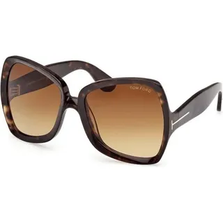 Sonnenbrille Tom Ford FT1222 52F - Kastanienbraun