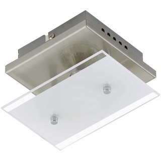 Briloner LED Deckenleuchte 15 cm matt-nickel