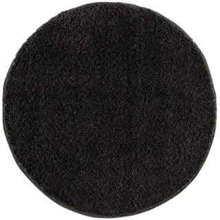 Carpet City Hochflor-Teppich »Pulpy 100« rund 30 mm Höhe besonders weich, mit Fransen, Uni Farben,