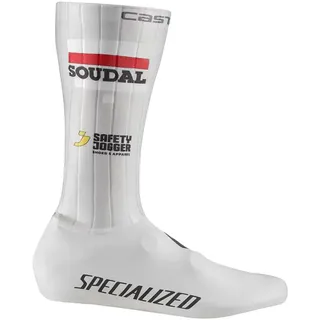 Castelli Fast Feet 2 Tt Soudal Quick-step 2025 Überschuhe - White - EU 43-44
