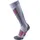 Ski ALL Socken 1 Paar Light Grey Melange/Coral 39-40