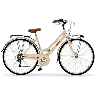QÜer Corinto 28 ́ ́ Fahrrad - Cream - One Size
