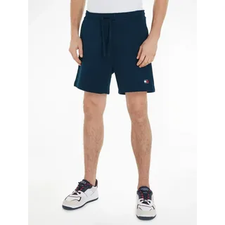 Tommy Jeans Sweatshorts »TJM BADGE BEACH SHORT«, mit Logopatch TOMMY JEANS Dark Night Navy