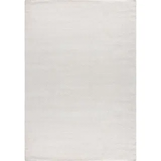 Mazovia Teppich Weiß, Ecru Modern Geometrisch Teppich für Wohnzimmer, Schlafzimmer gut für Fußbodenheizung - 200x300 cm - Braun