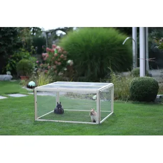 Kerbl Freigehege Vario 120 x 120 x 59 cm braun