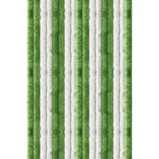 Arsvita Flauschvorhang 80x200 cm in Unistreifen grün - weiß, Perfekter Insekten- und Sichtschutz für Ihre Balkon- und Terrassentür, viele Farben