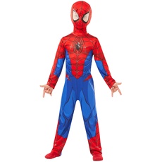 Bild Rubie 's 640840s Spiderman Marvel Spider-Man Classic Kind Kostüm, Jungen, S (3 - 4 Jahre/104cms)
