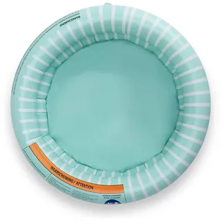 Swim Essentials Swimming Baby Pool 60 cm Green White Striped 60 x 15 cm swim