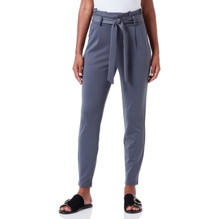 VERO MODA Damen VMLUCCAEVA HR Paperbag Pant GA NOOS Hose, Ombre Blue, L/34